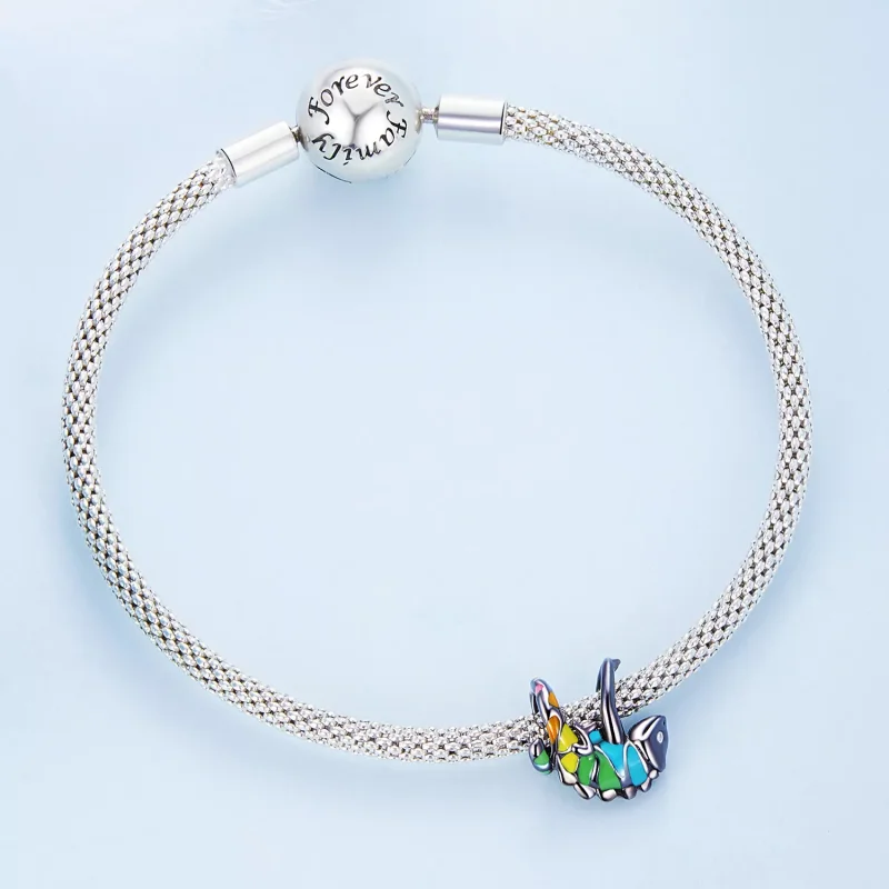 (immagine per) Charm tipo Pandora Camaleonte - BSC694 - Visualizza 5