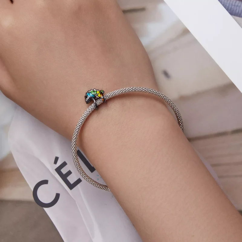 (immagine per) Charm tipo Pandora Camaleonte - BSC694 - Visualizza 6
