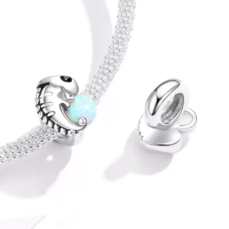 (immagine per) Charm tipo Pandora Camaleonte divertente - BSC254 - Visualizza 4