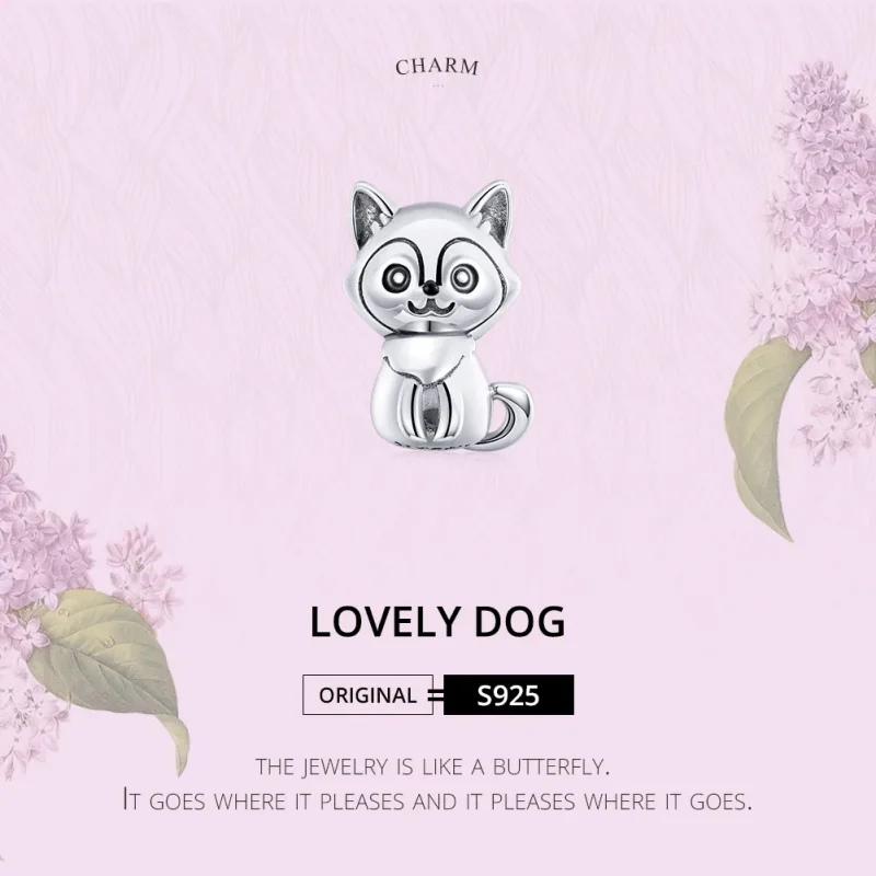(immagine per) Charm tipo Pandora Cane adorabile - SCC1829 - Visualizza 6