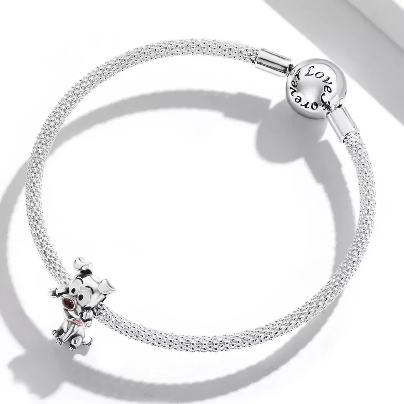 (immagine per) Charm tipo Pandora Cane carino - SCC2121 - Visualizza 3