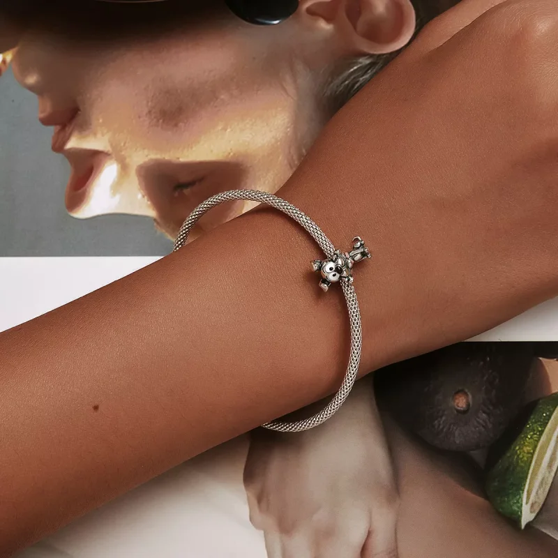 (immagine per) Charm tipo Pandora Cane carino - SCC2121 - Visualizza 6