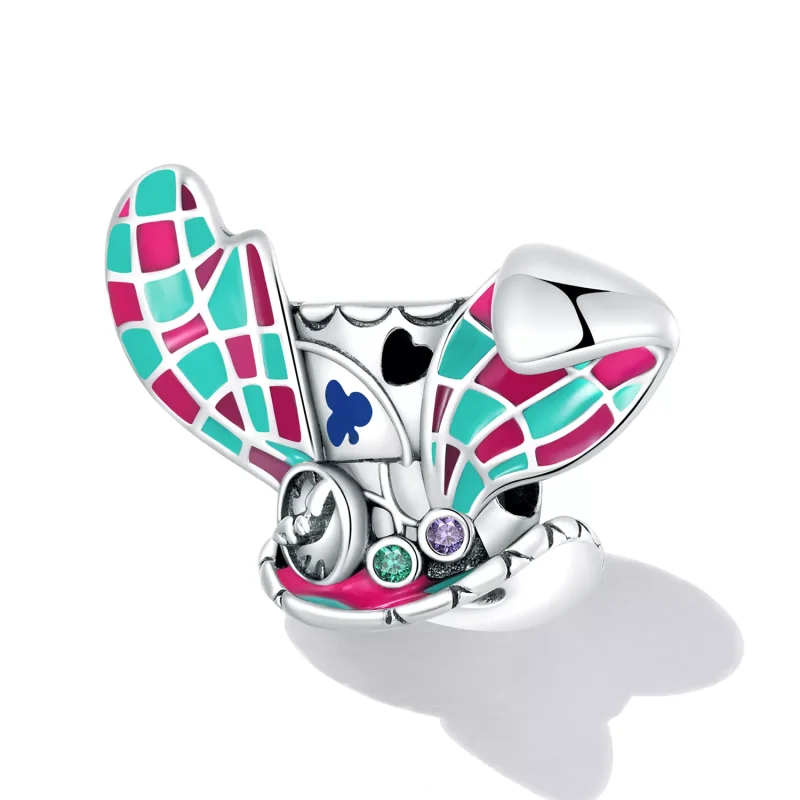 (immagine per) Charm tipo Pandora Cappello magico con orecchie di coniglio - SCC2243 - Visualizza 2