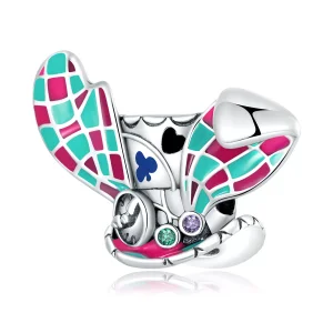 (immagine per) Charm tipo Pandora Cappello magico con orecchie di coniglio - SCC2243