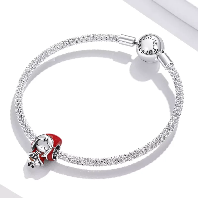 (immagine per) Charm tipo Pandora Cappuccetto Rosso - SCC1890 - Visualizza 3