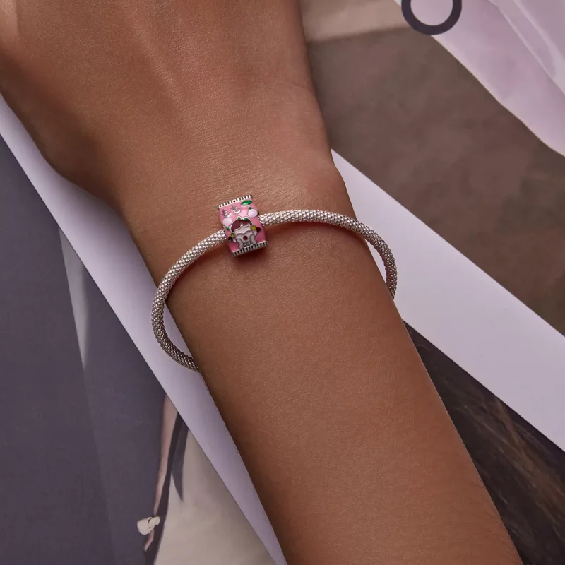 (immagine per) Charm tipo Pandora Caramelle alla pesca - SCC2198 - Visualizza 6