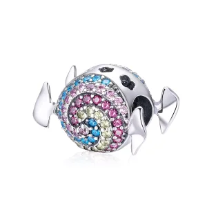 (immagine per) Charm tipo Pandora Caramelle Arcobaleno - SCC898