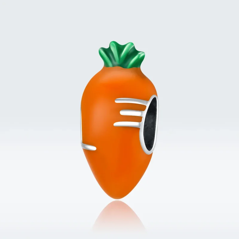 (immagine per) Charm tipo Pandora Carota Carina - SCC1591 - Visualizza 5