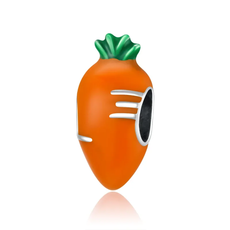 (immagine per) Charm tipo Pandora Carota Carina - SCC1591