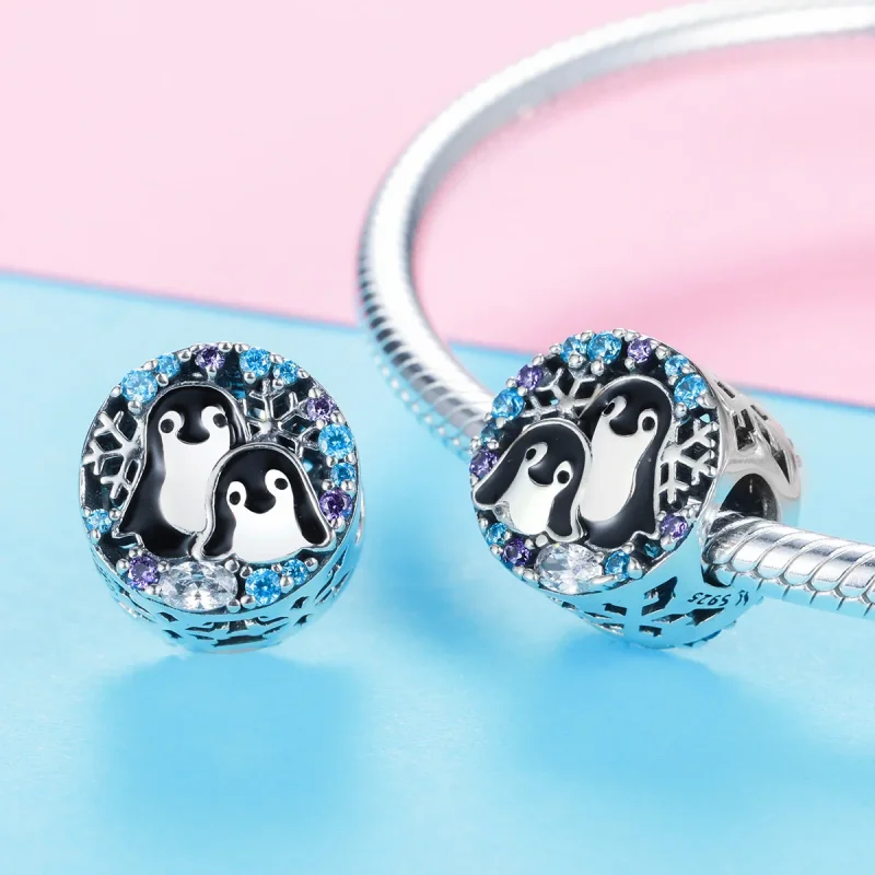 (immagine per) Charm tipo Pandora Casa dei pinguini - SCC992 - Visualizza 3