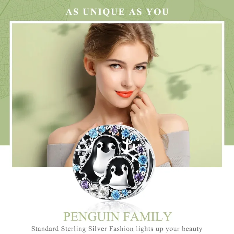 (immagine per) Charm tipo Pandora Casa dei pinguini - SCC992 - Visualizza 6