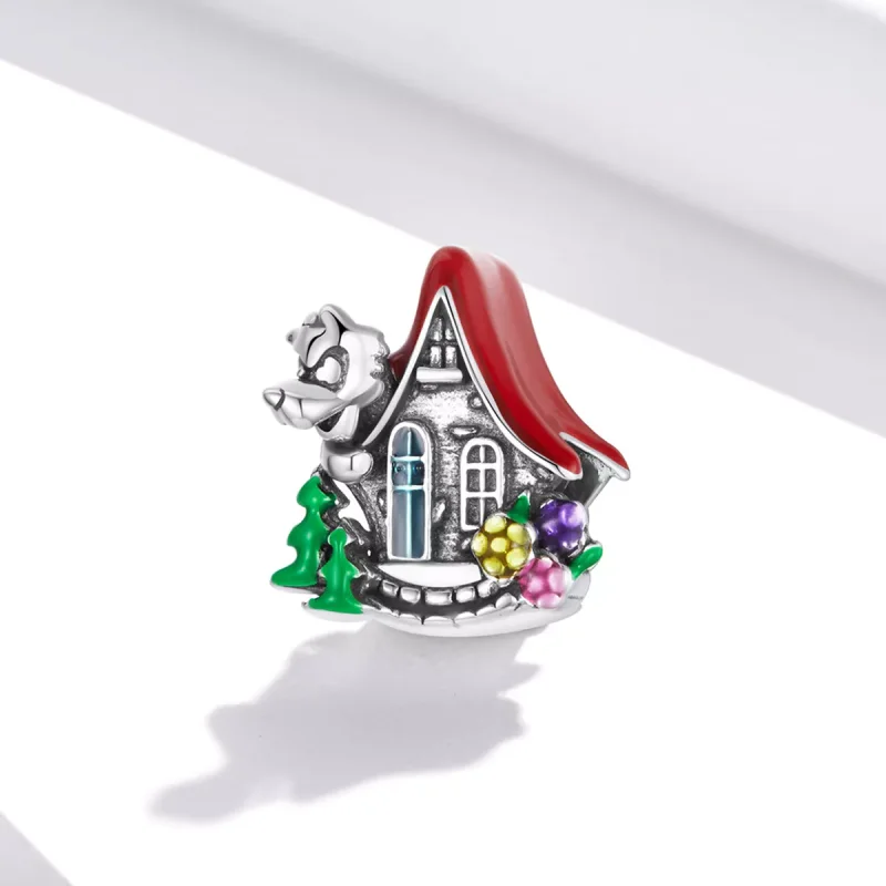 (immagine per) Charm tipo Pandora Casa delle fiabe - SCC1889 - Visualizza 2