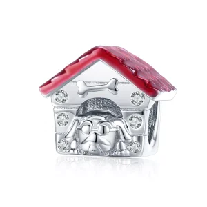 (immagine per) Charm tipo Pandora Casa per animali domestici - BSC286