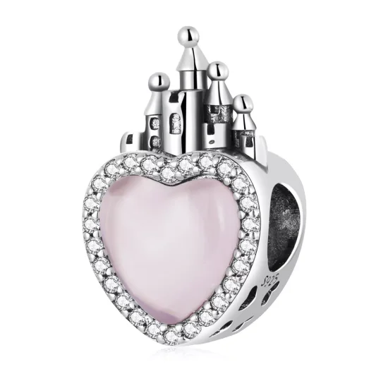 (immagine per) Charm tipo Pandora Castello d'amore - SCC2207