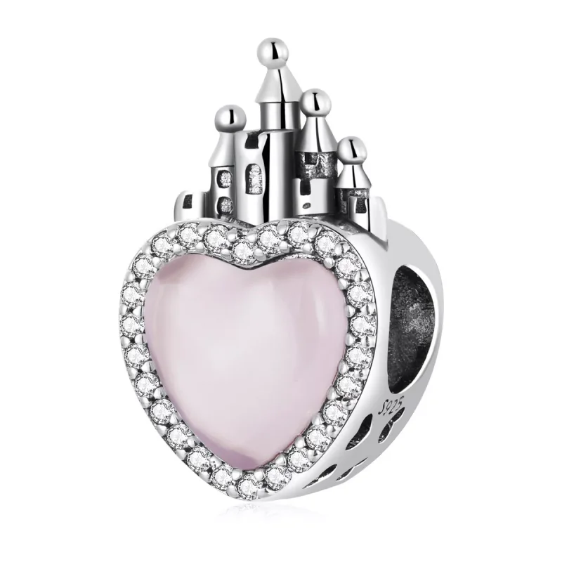 (immagine per) Charm tipo Pandora Castello d'amore - SCC2207