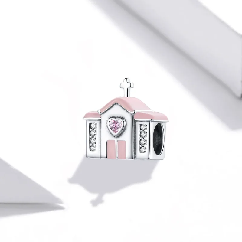 (immagine per) Charm tipo Pandora Chiesa - SCC1810 - Visualizza 2