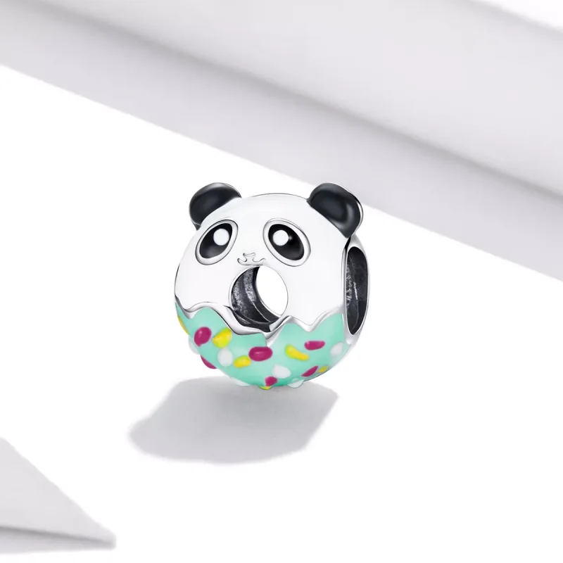 (immagine per) Charm tipo Pandora Ciambelle Panda - SCC1875 - Visualizza 2