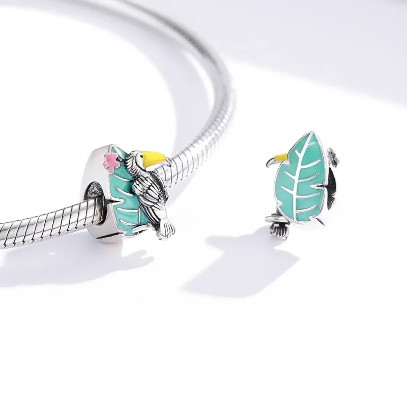 (immagine per) Charm tipo Pandora Cicogna - SCC1531 - Visualizza 4