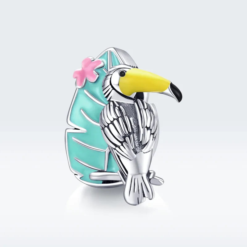 (immagine per) Charm tipo Pandora Cicogna - SCC1531 - Visualizza 5