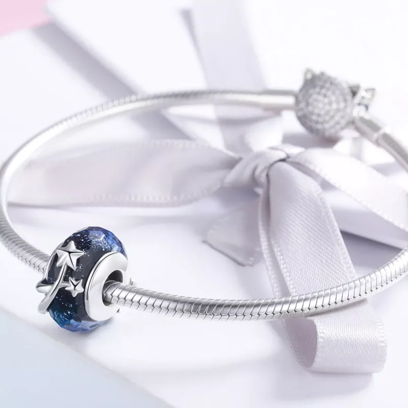 (immagine per) Charm tipo Pandora Cielo notturno di fine autunno - SCC861 - Visualizza 4