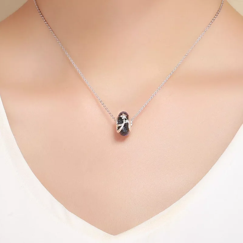 (immagine per) Charm tipo Pandora Cielo notturno di fine autunno - SCC861 - Visualizza 5