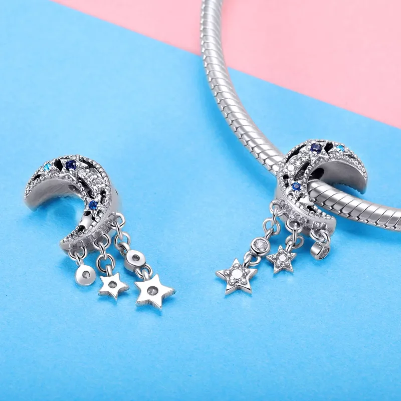 (immagine per) Charm tipo Pandora Cielo stellato - BSC023 - Visualizza 4