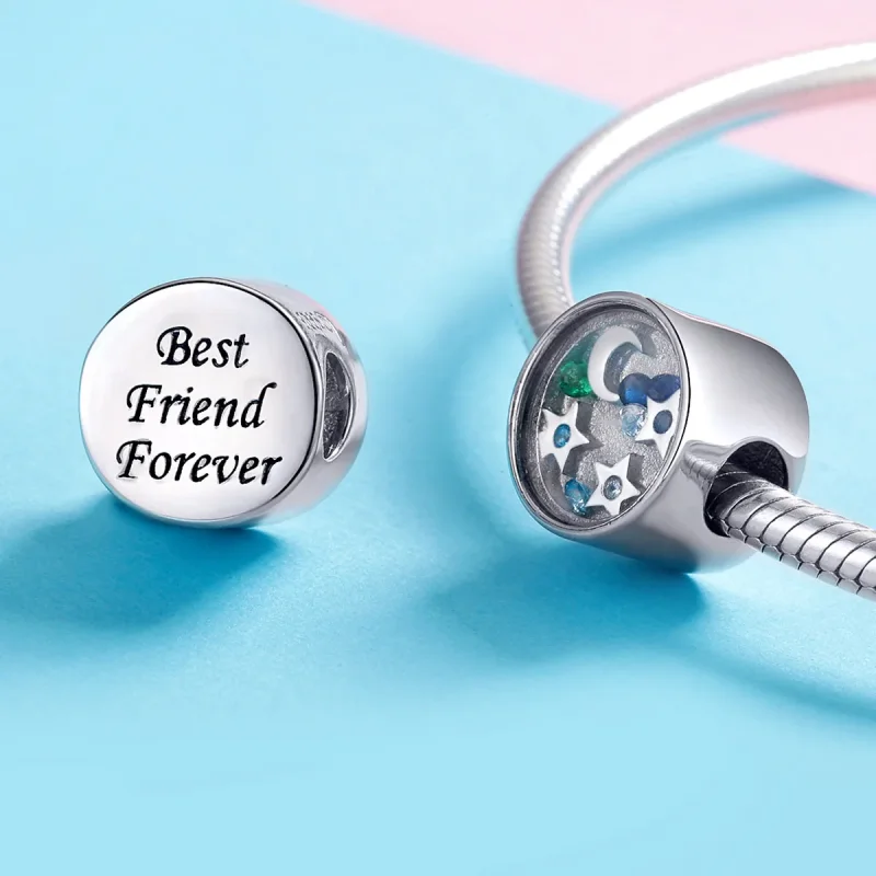 (immagine per) Charm tipo Pandora Cielo stellato - BSC042 - Visualizza 3