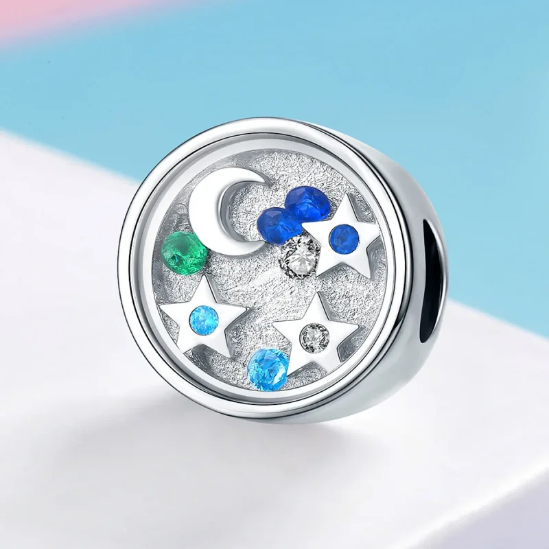 (immagine per) Charm tipo Pandora Cielo stellato - BSC042 - Visualizza 4