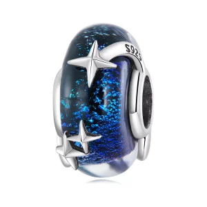 (immagine per) Charm tipo Pandora Cielo stellato di vetro - BSC682