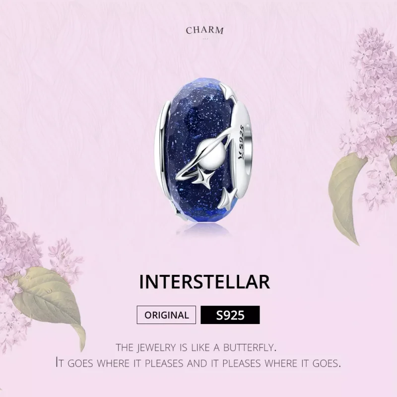 (immagine per) Charm tipo Pandora Cielo stellato - SCC1284 - Visualizza 2