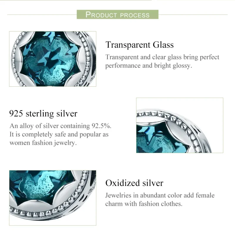 (immagine per) Charm tipo Pandora Cielo stellato - SCC692 - Visualizza 7