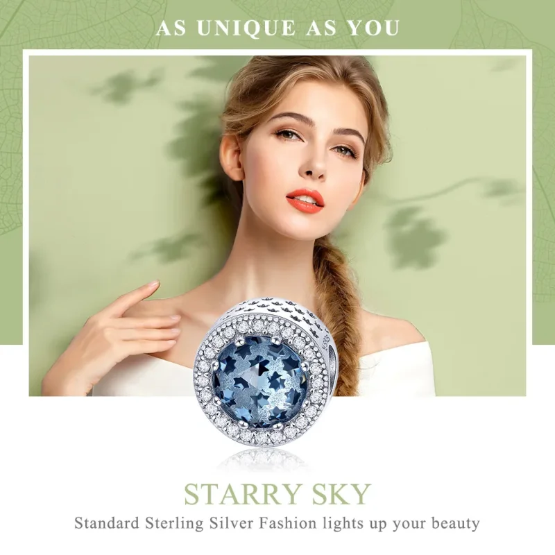 (immagine per) Charm tipo Pandora Cielo stellato - SCC730 - Visualizza 6