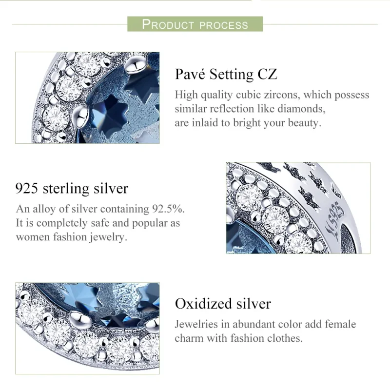 (immagine per) Charm tipo Pandora Cielo stellato - SCC730 - Visualizza 7