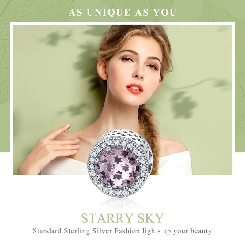 (immagine per) Charm tipo Pandora Cielo stellato - SCC731 - Visualizza 6