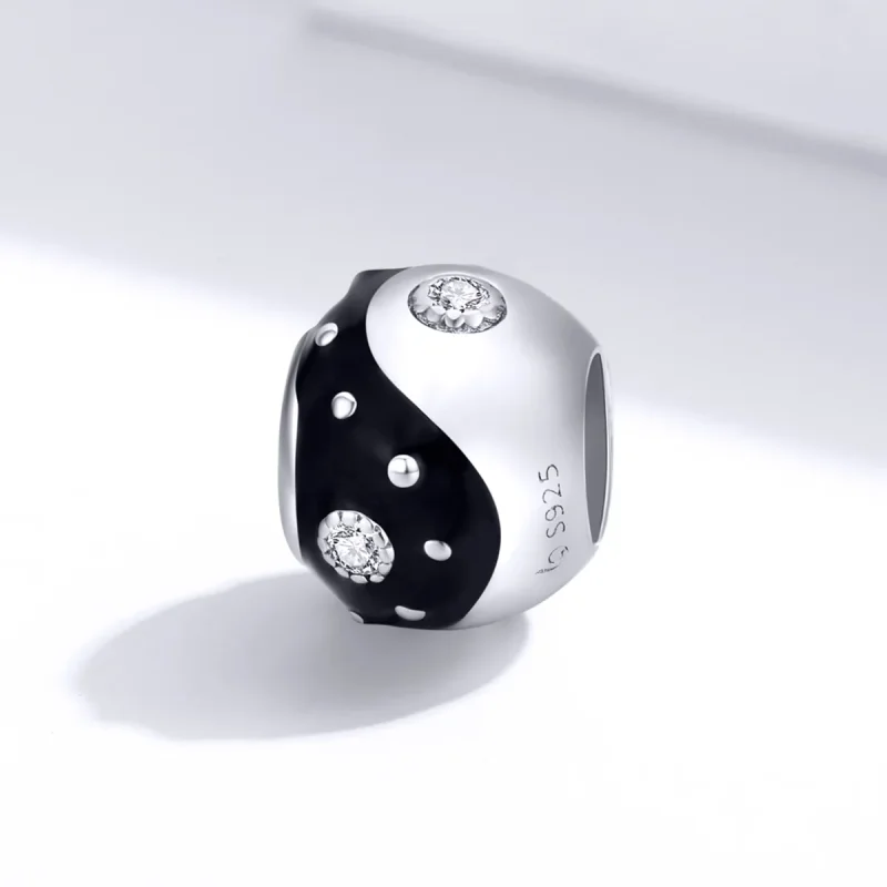 (immagine per) Charm tipo Pandora Cineserie Yin Yang - BSC192 - Visualizza 2
