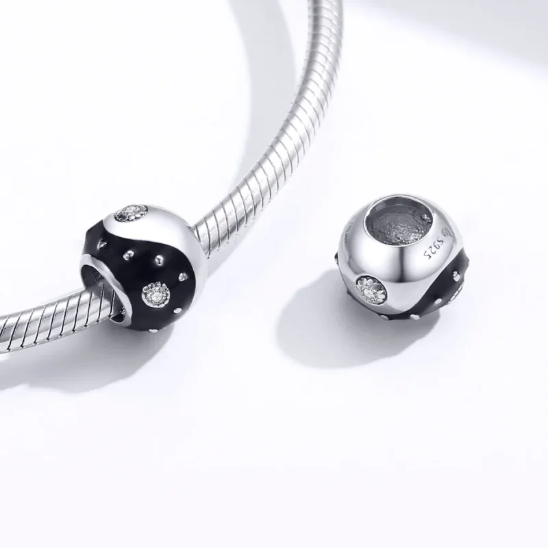 (immagine per) Charm tipo Pandora Cineserie Yin Yang - BSC192 - Visualizza 4