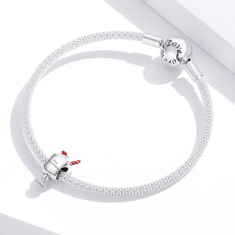 (immagine per) Charm tipo Pandora Cioccolata calda - SCC1495 - Visualizza 3