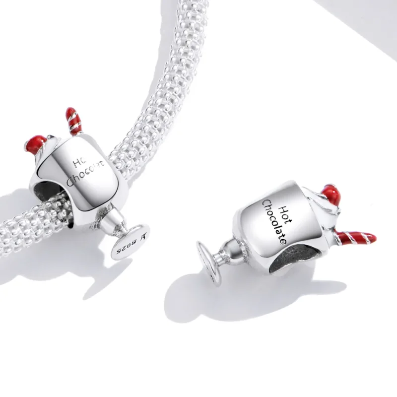 (immagine per) Charm tipo Pandora Cioccolata calda - SCC1495 - Visualizza 4