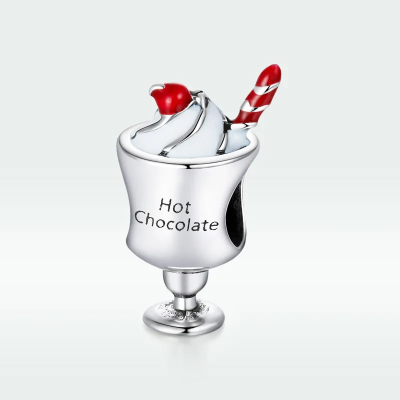(immagine per) Charm tipo Pandora Cioccolata calda - SCC1495 - Visualizza 5