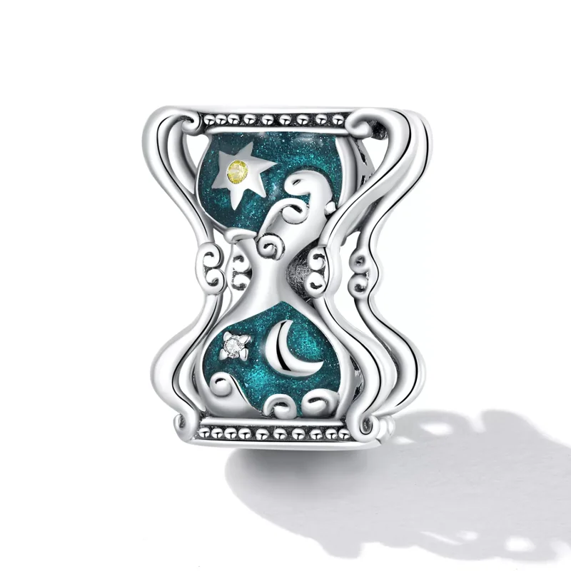 (immagine per) Charm tipo Pandora Clessidra Sole e Luna - SCC2265 - Visualizza 2