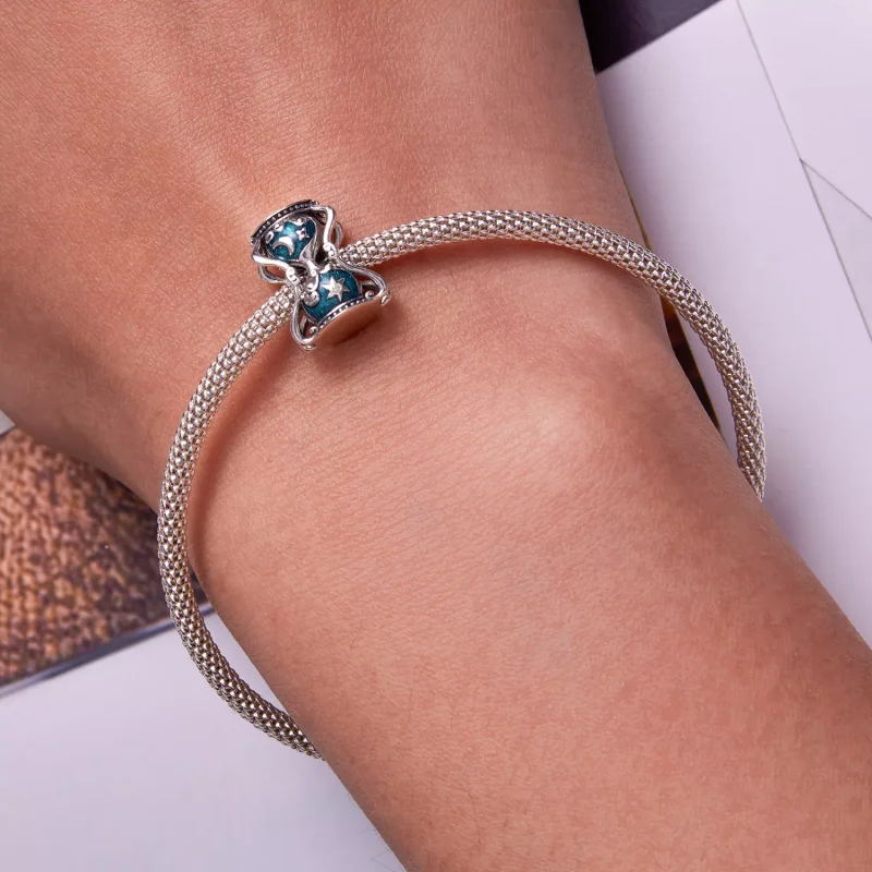 (immagine per) Charm tipo Pandora Clessidra Sole e Luna - SCC2265 - Visualizza 6