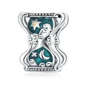 (immagine per) Charm tipo Pandora Clessidra Sole e Luna - SCC2265