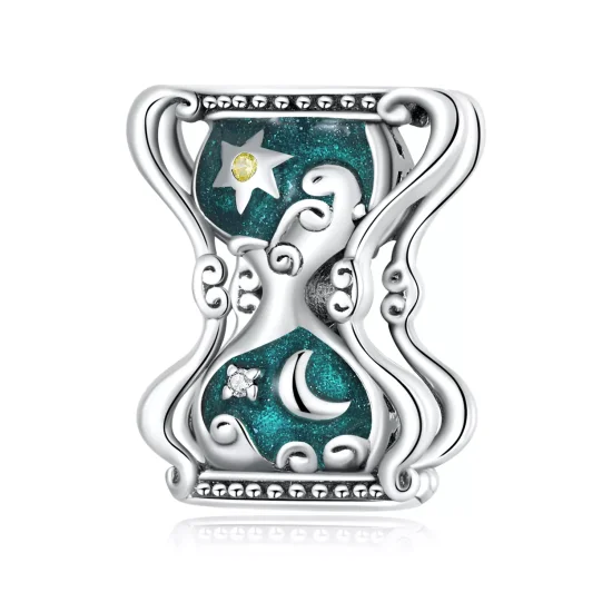 (immagine per) Charm tipo Pandora Clessidra Sole e Luna - SCC2265