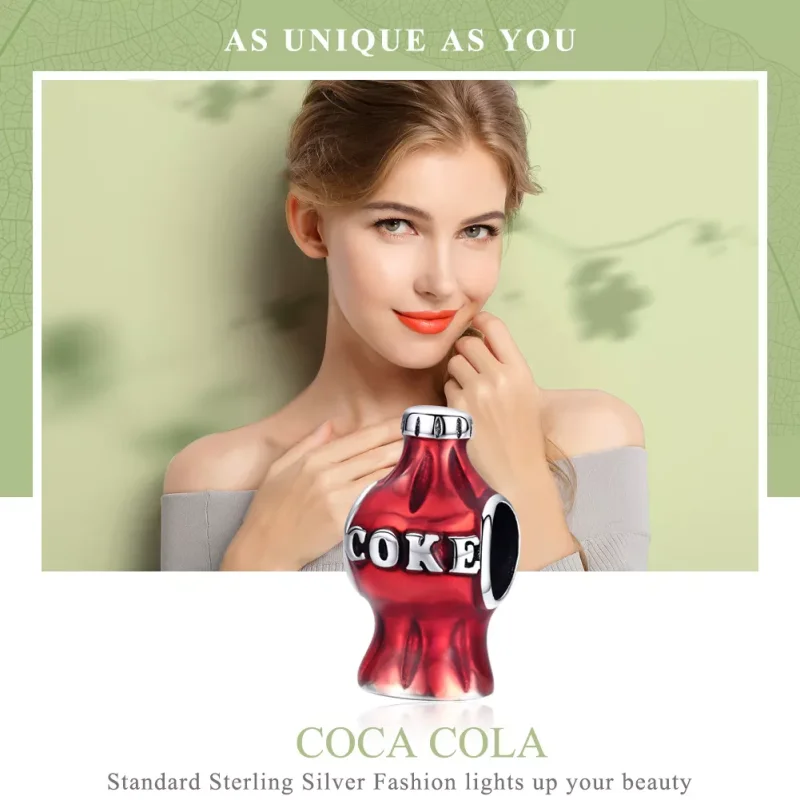 (immagine per) Charm tipo Pandora Coca Cola - SCC1159 - Visualizza 2