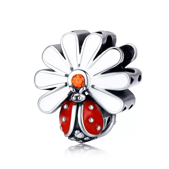 (immagine per) Charm tipo Pandora Coccinella - SCC1276