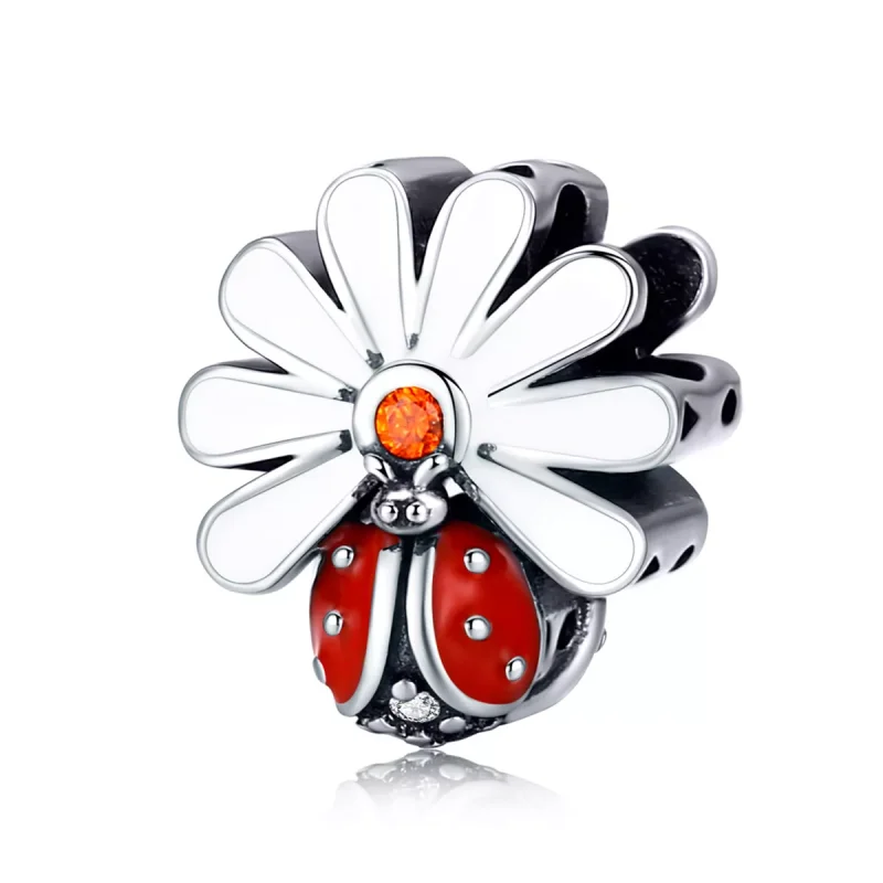 (immagine per) Charm tipo Pandora Coccinella - SCC1276