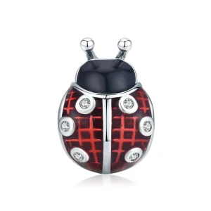 (immagine per) Charm tipo Pandora Coccinella - SCC1481