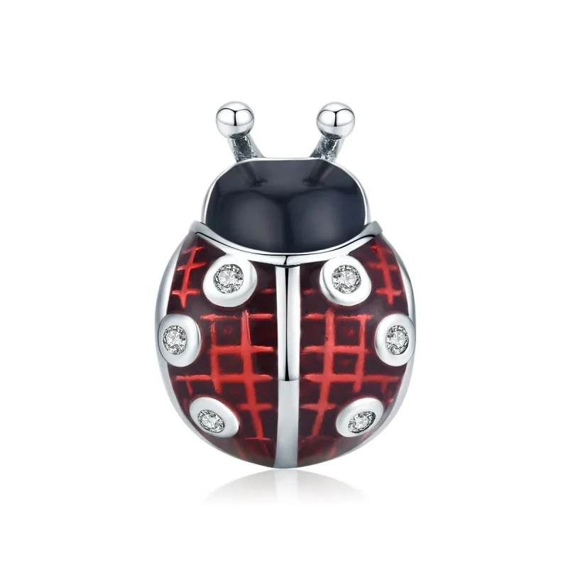 (immagine per) Charm tipo Pandora Coccinella - SCC1481