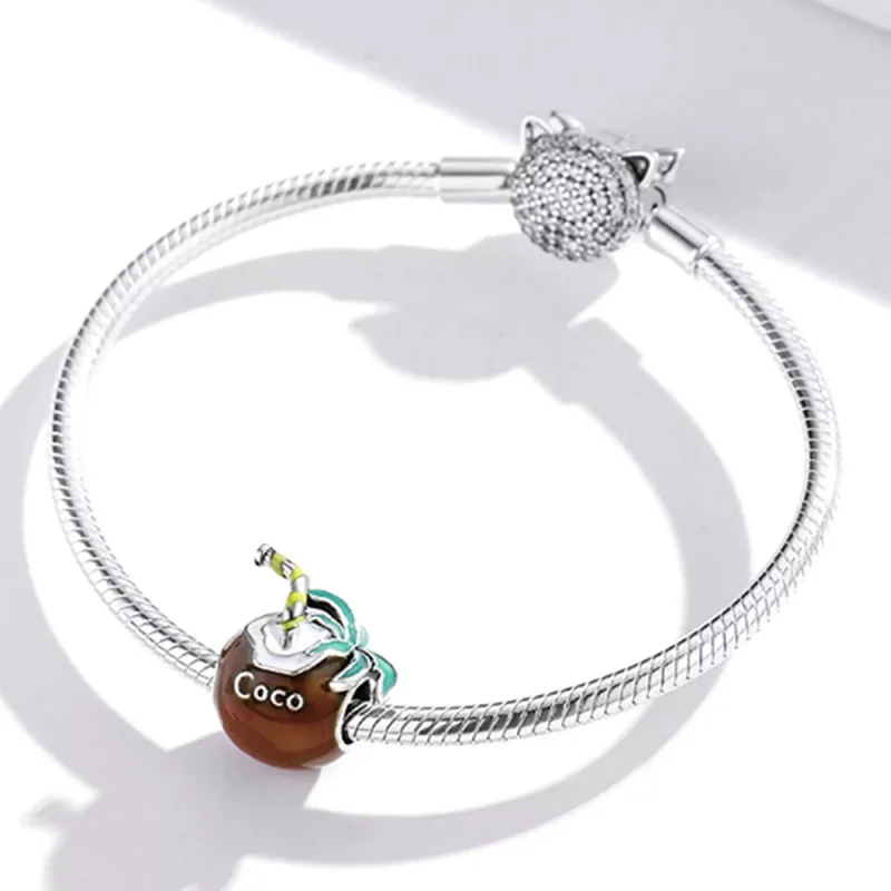 (immagine per) Charm tipo Pandora Cocco estivo - SCC1936 - Visualizza 3