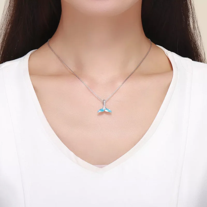 (immagine per) Charm tipo Pandora Coda di pesce blu - SCC1067 - Visualizza 4